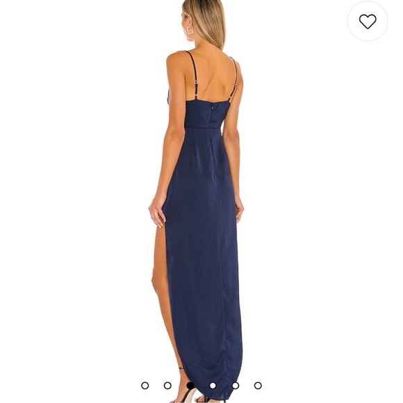 NBD Shelby Gown in Navy - Picture 3 of 8